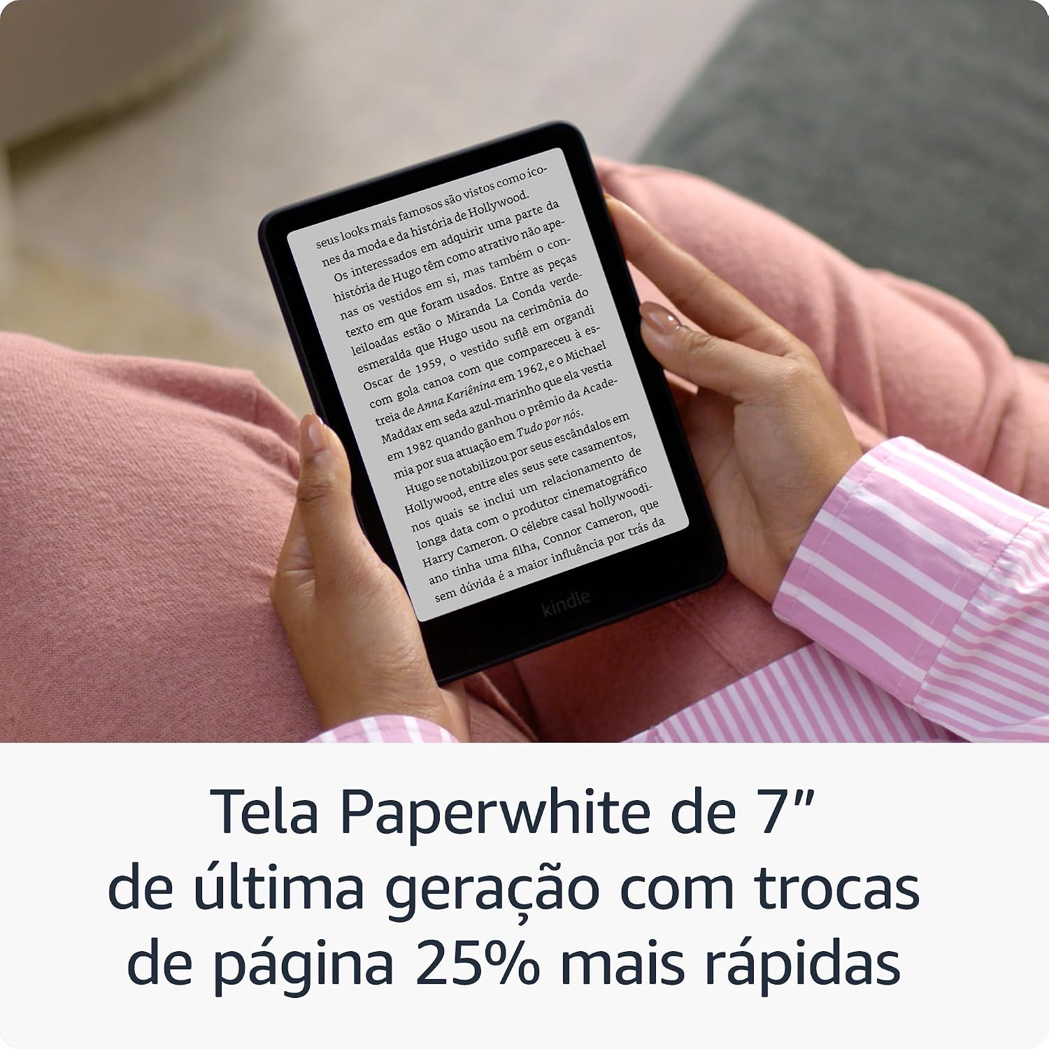 Amazon Kindle Paperwhite 7 Polegadas - E-reader com Tela Antirreflexo — foto 3