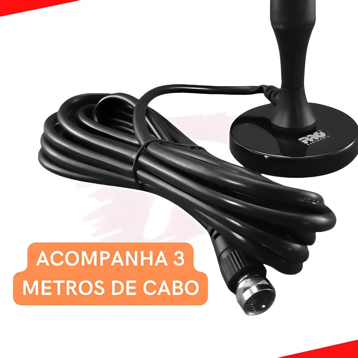 Antena Proeletronic PROHD-2400 Interna/Externa 3m — foto 2