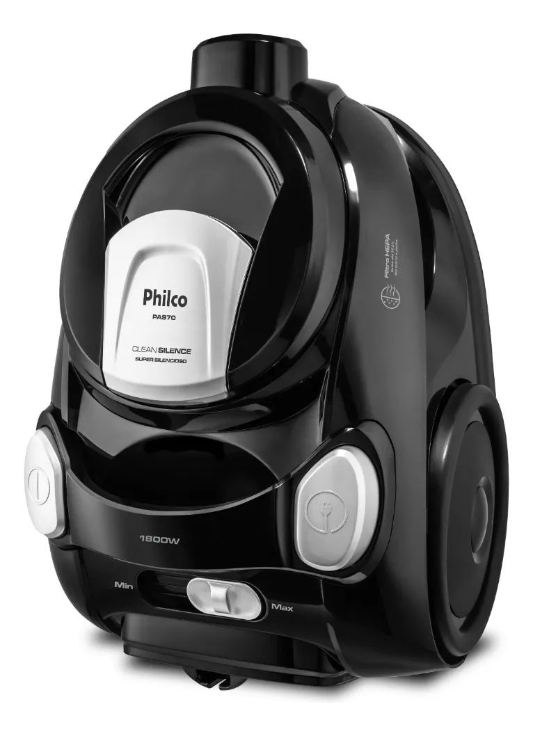 Aspirador Philco PAS70 Super Silencioso 1800W Bivolt 2,2L
