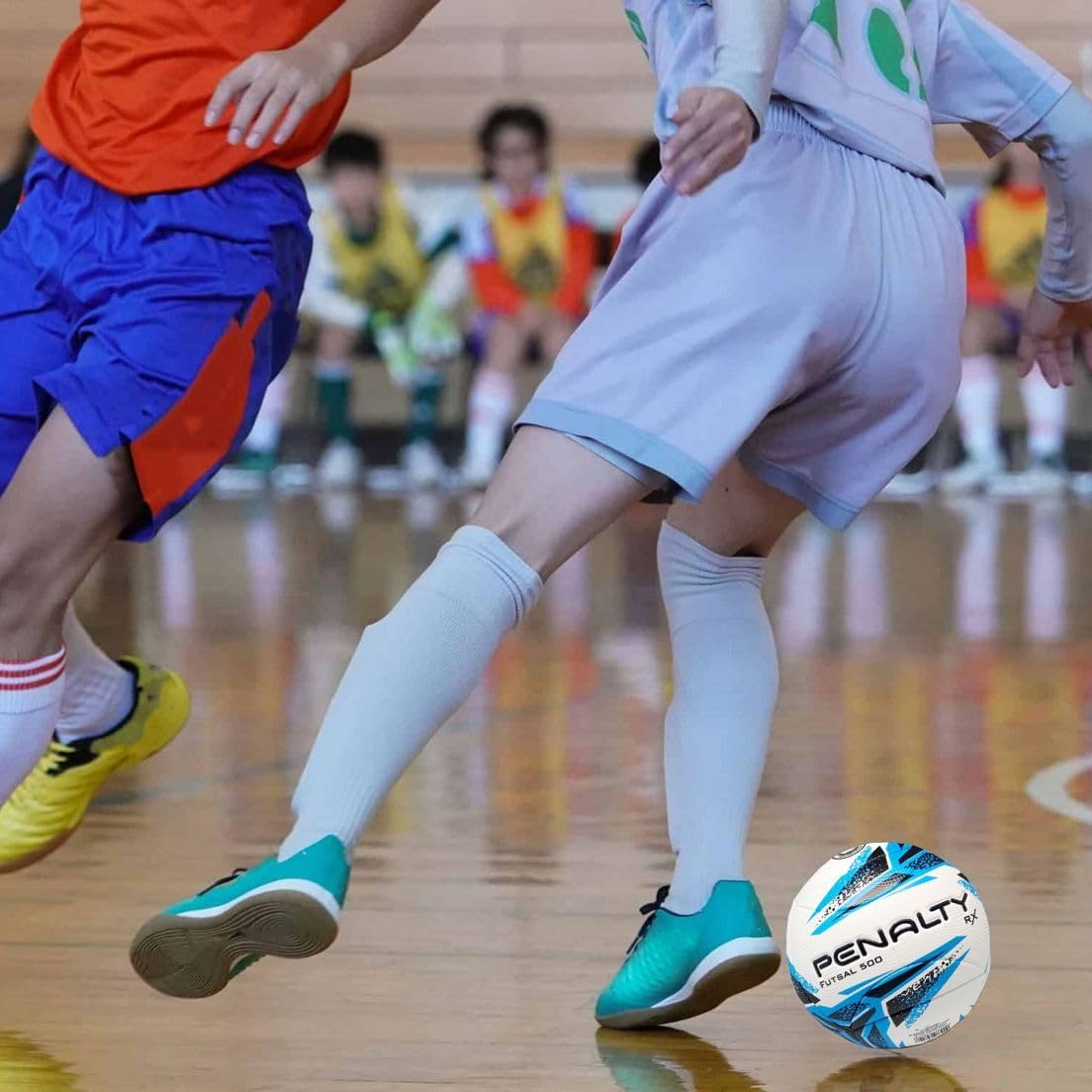 Bola de Futsal Penalty RX XXIII - Branca e Amarela — foto 2