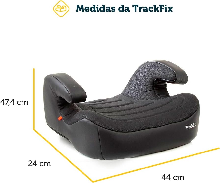 Booster Safety 1st Trackfix com Isofix - Preto — foto 6