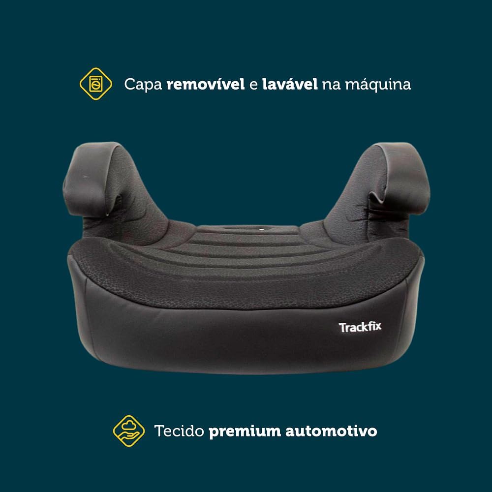 Booster Safety 1st Trackfix com Isofix - Preto — foto 5