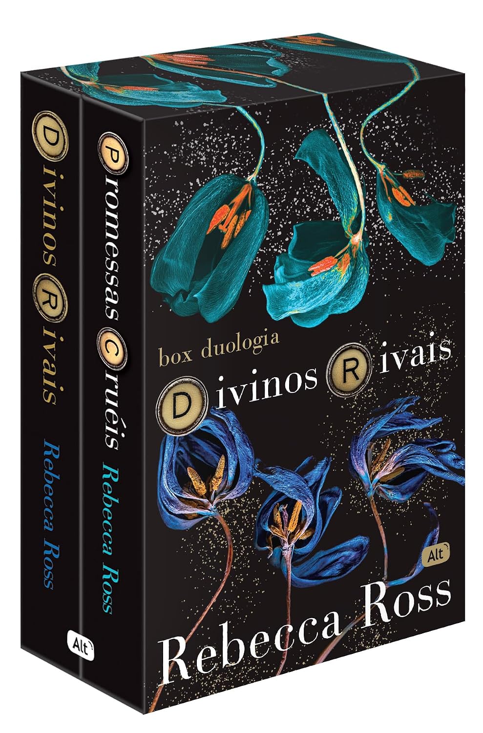Box Duologia Divinos Rivais - Rebecca Ross - Editora Alt — foto 2