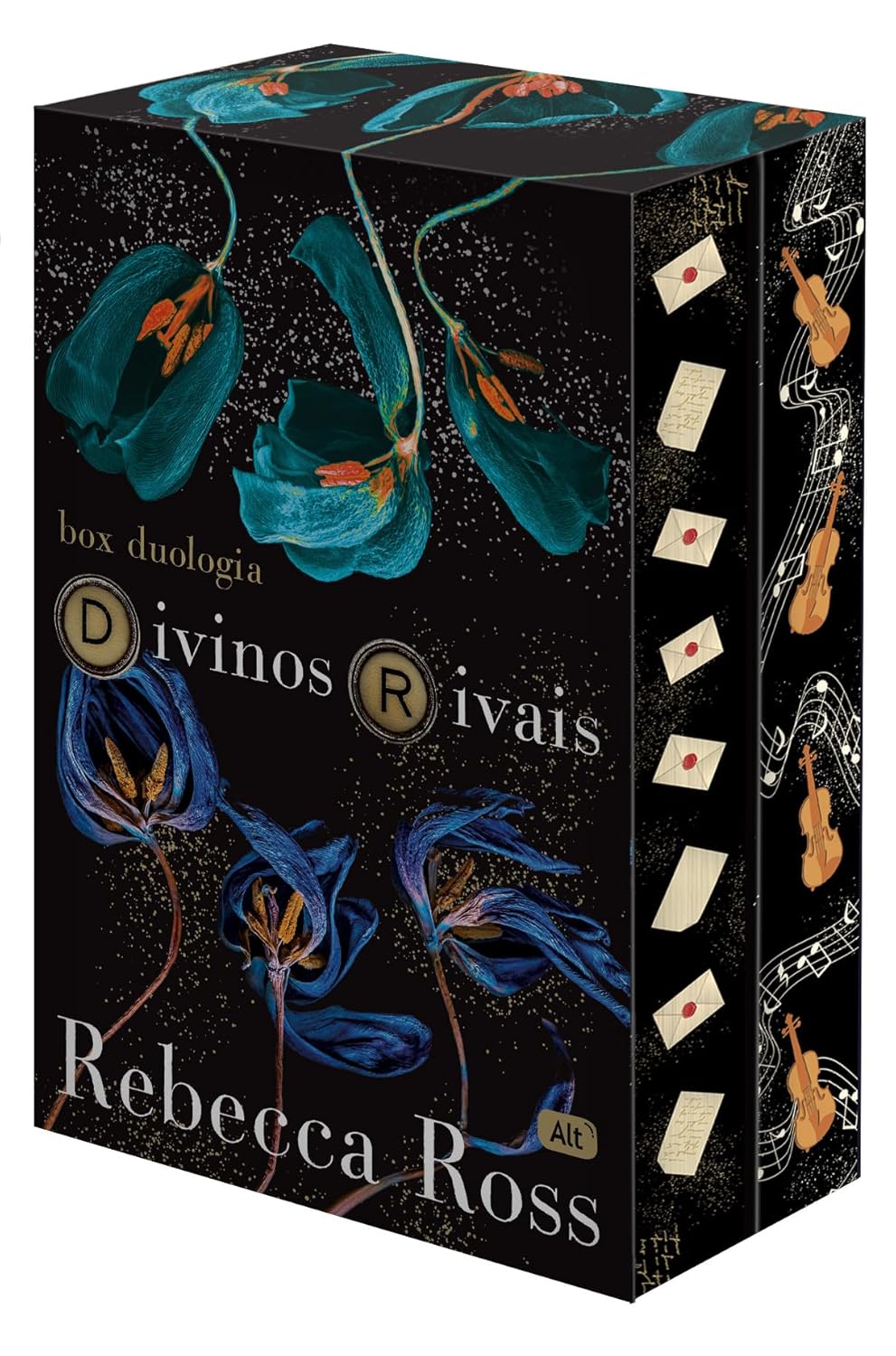 Box Duologia Divinos Rivais - Rebecca Ross - Editora Alt