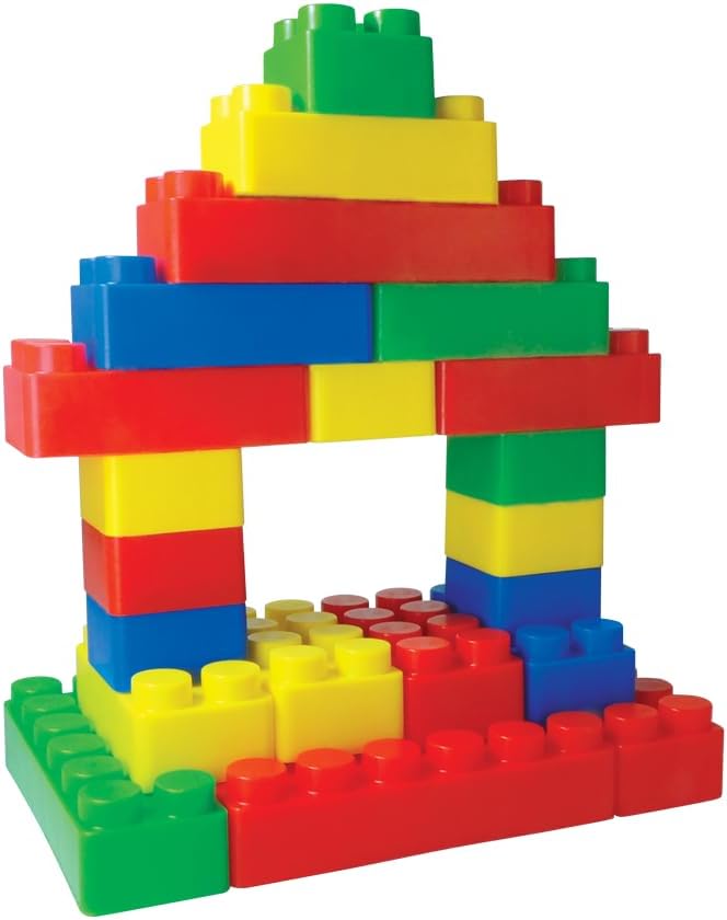 Cadeira Toy Blocos Princesas GGB Plast com 24 Peças — foto 2