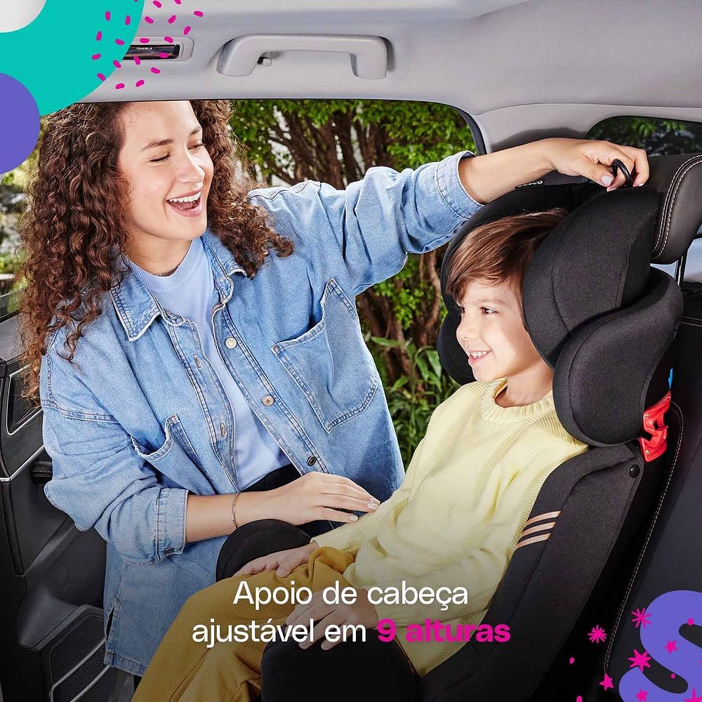 Cadeirinha para Auto Cosco Progress 0 a 36kg com 2 Posições de Inclinação — foto 4