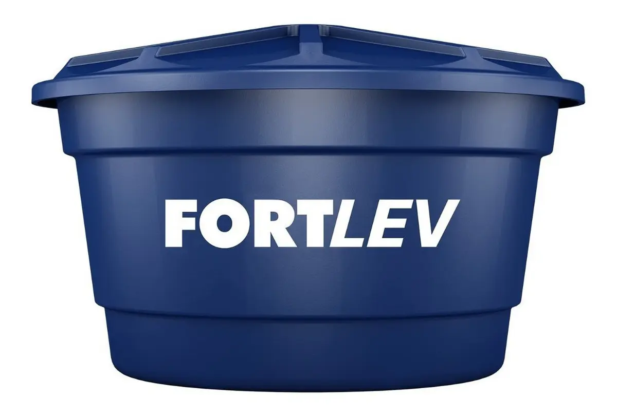 Caixa d'água Fortlev Vertical Polietileno 150L Azul