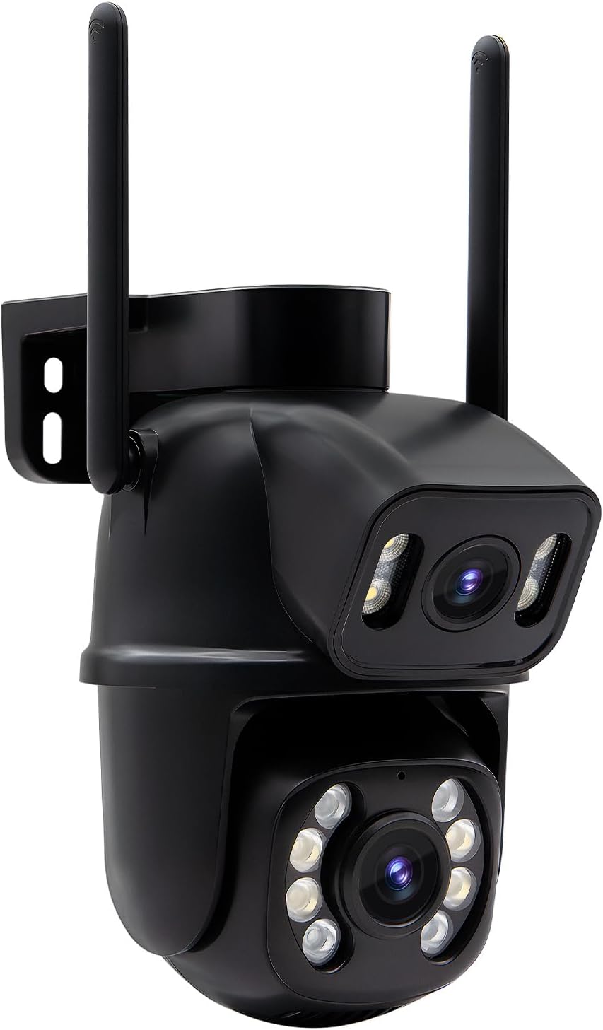 Câmera IP Sem Fio de Segurança Externa HD 3MP - Visão Noturna Infravermelha