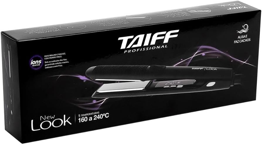 Chapa Taiff New Look 240° Profissional Cerâmica Bivolt Digital — foto 7