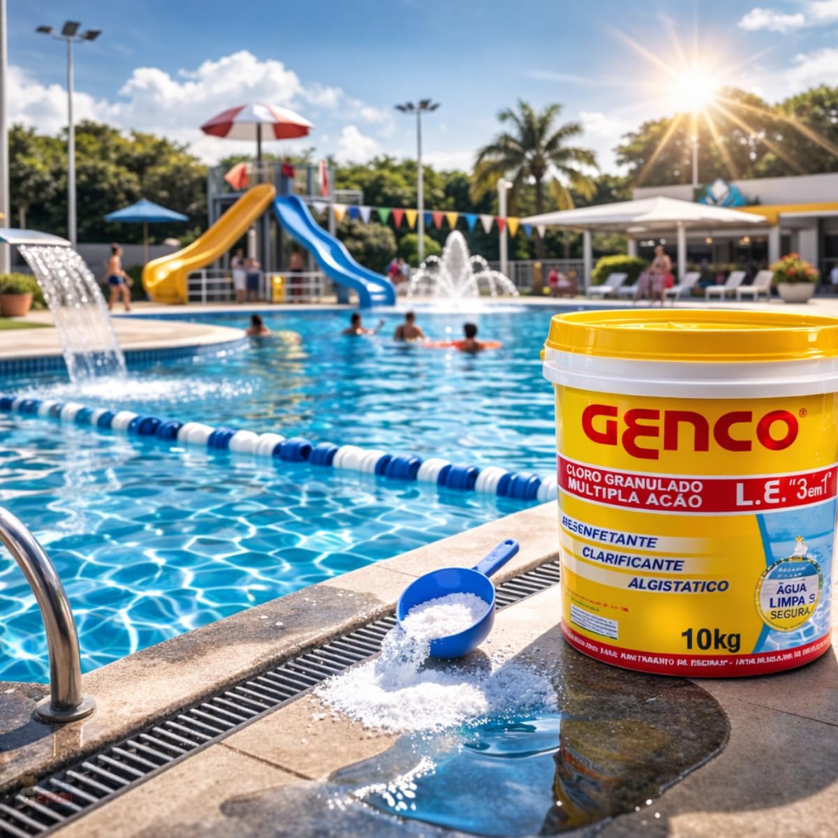 Cloro Genco L.E Mult 3x1 - 10kg — foto 6