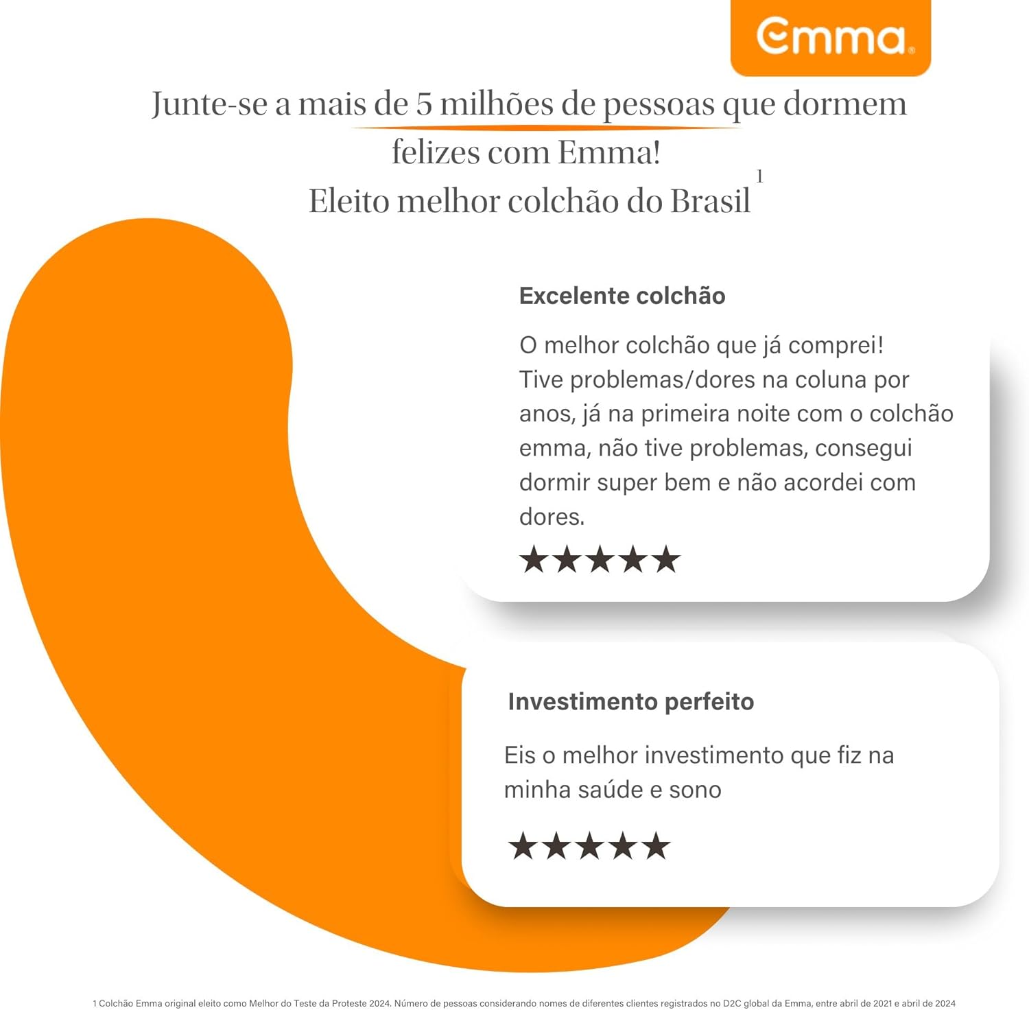 Colchão Emma Basics 17 Espuma D28 - Firme e Compacto — foto 7