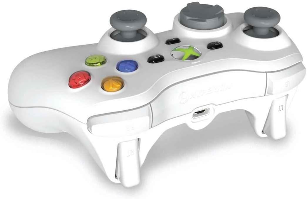 Controle Hyperkin Xenon Branco Licenciado para Xbox 360 e PC — foto 4