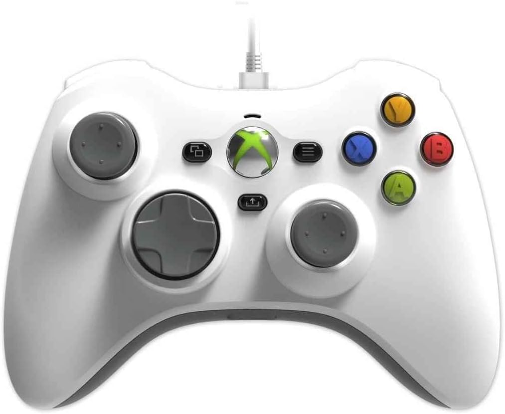 Controle Hyperkin Xenon Branco Licenciado para Xbox 360 e PC