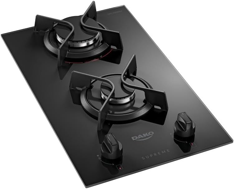 Cooktop Dako Supreme 2 Bocas Mesa de Vidro Bivolt — foto 2