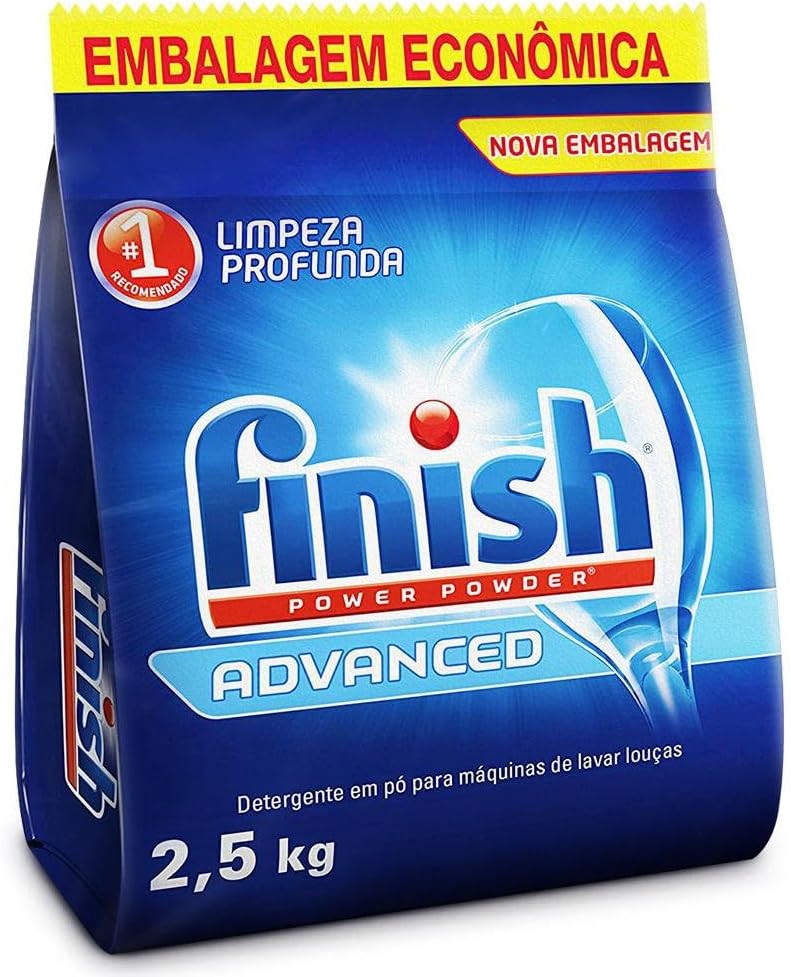 Detergente em Pó Finish Power Powder Advanced - Reckitt Benckiser
