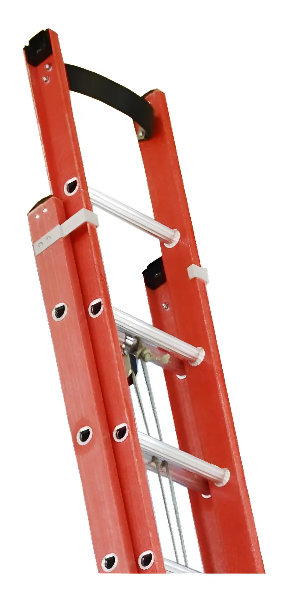 Escada Extensível WBertolo MOD-BR 19 Degraus 6m Alumínio Dielétrica — foto 4