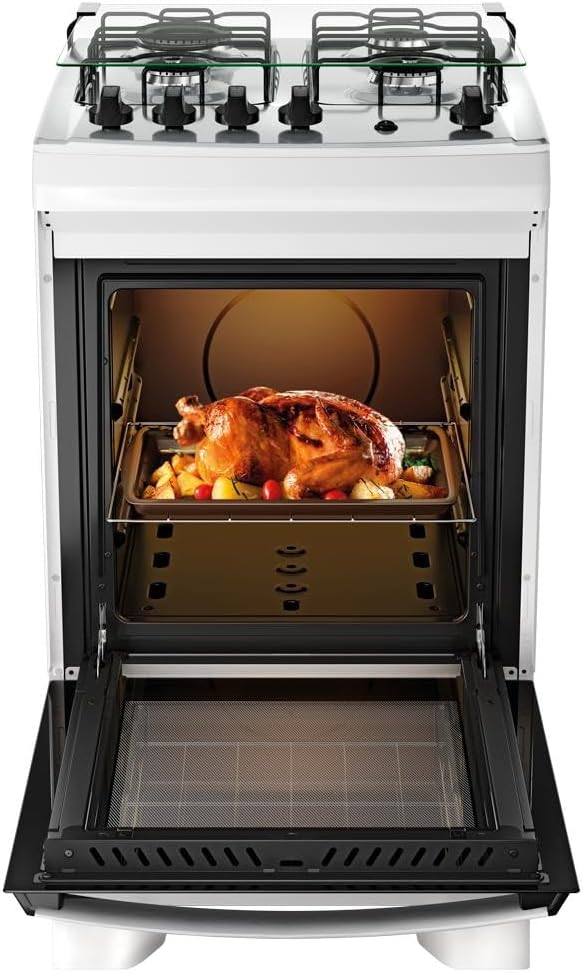 Fogão 4 Bocas Dako Supreme Branco com Forno de 60L — foto 7
