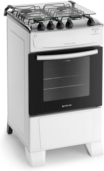 Fogão Brastemp 50L com Acendimento Automático e Mesa Inox