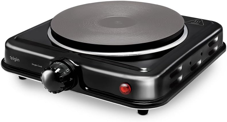Fogão Elétrico Portátil Cooktop Elgin Single Cook 1 Boca 220V