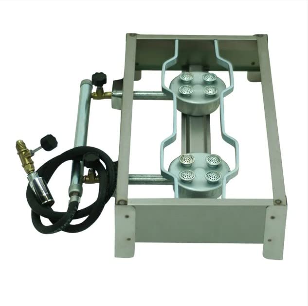 Fogão Industrial Alta Pressão Inox 2 Bocas - Fogareiro