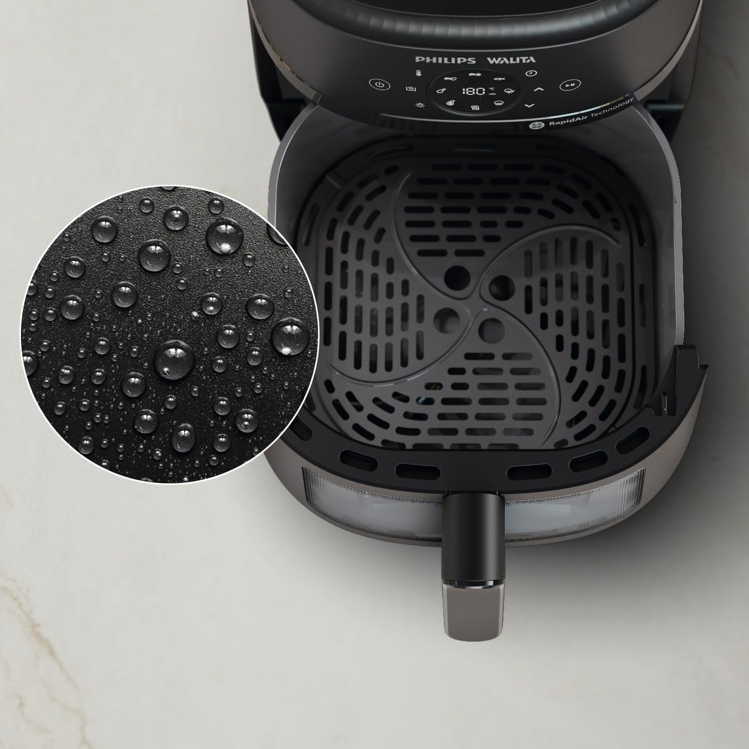 Fritadeira Airfryer Philips Walita 6,2L RapidAir — foto 5