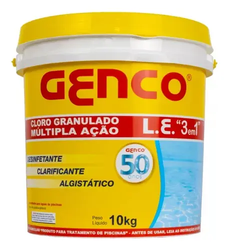Genco Balde 3 em 1 10kg para Tratamento de Piscinas — foto 2