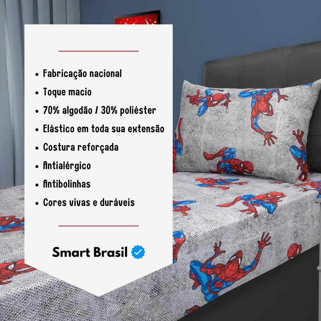 Jogo de Cama Infantil Personagem - 2 Peças — foto 5