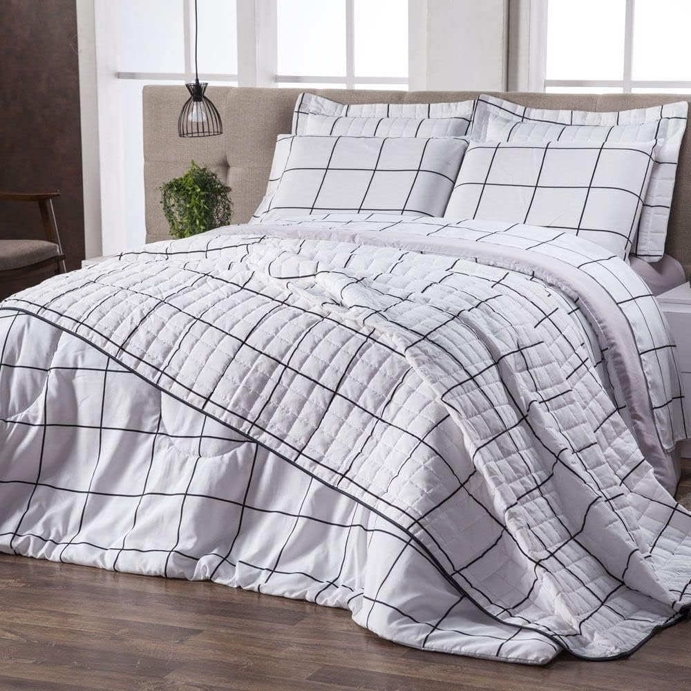 Jogo de Cama Marina Enxovais Classic 160 Fios Branco — foto 2