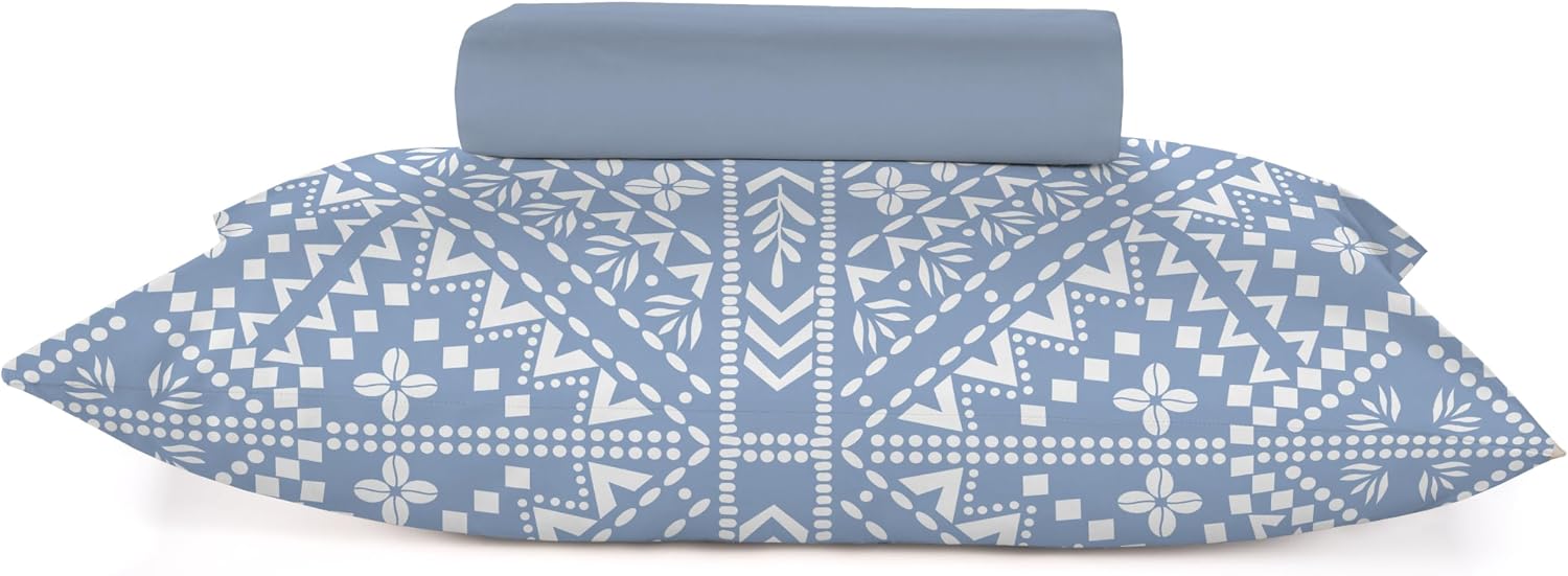 Jogo de Roupa de Cama Solteiro Teka Diamante 100% Algodão 150 Fios