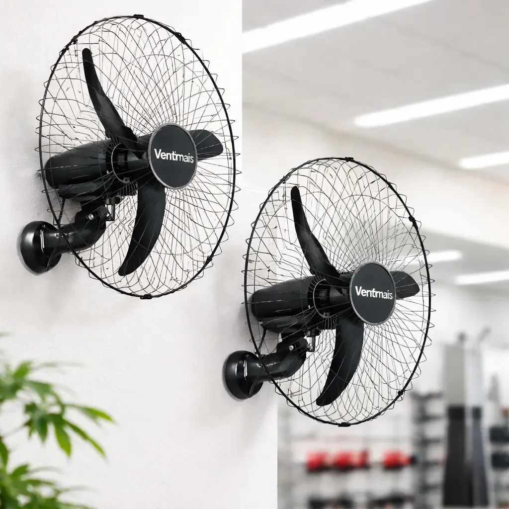 Kit 2 Ventiladores de Parede Ventimais VOP60cm 200W Bivolt — foto 2