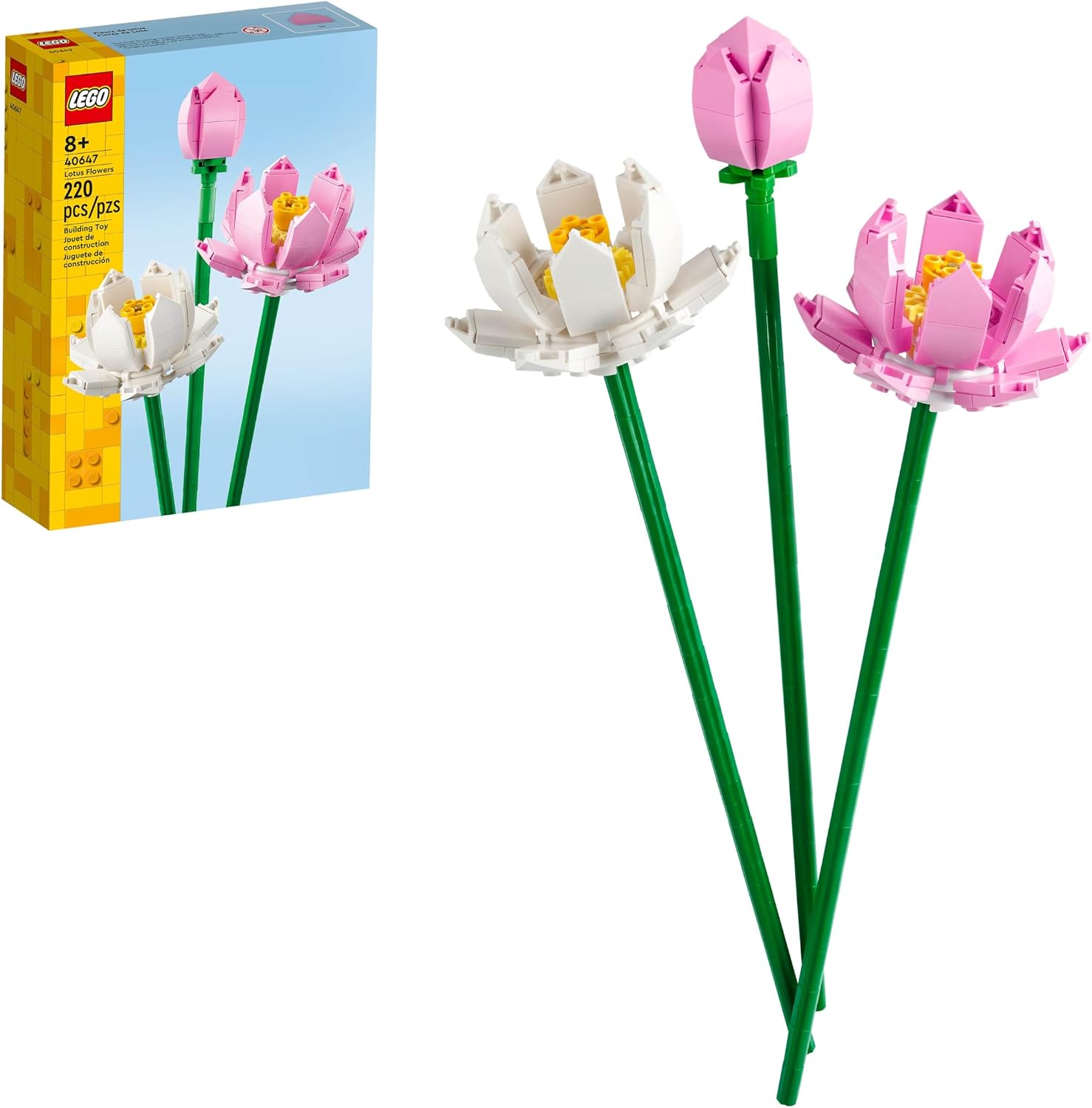 LEGO Flor-de-Lótus 220 Peças - Conjunto de Montagem