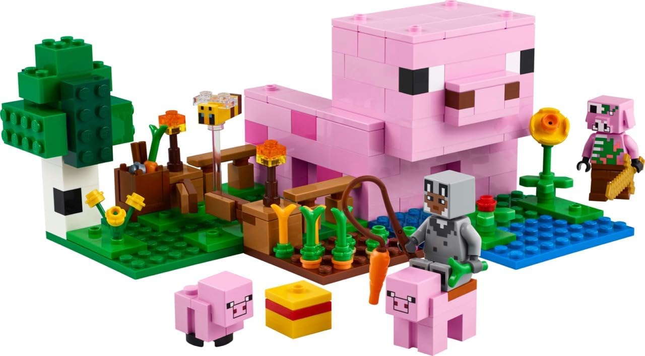 LEGO Minecraft A Casa do Porco Bebê 21170 — foto 4