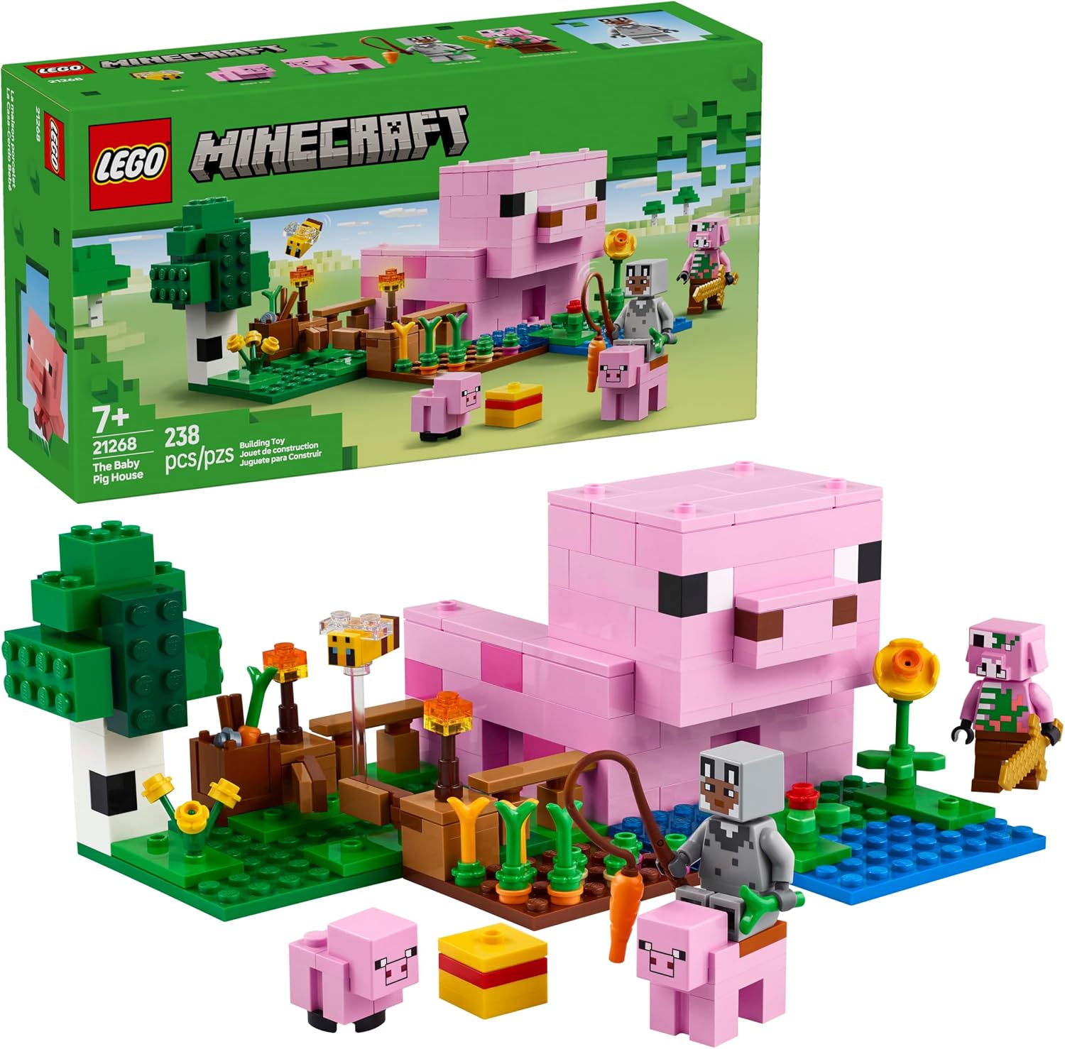LEGO Minecraft A Casa do Porco Bebê 21170