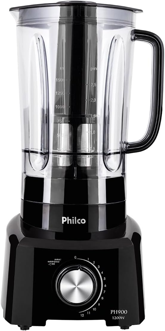 Liquidificador Philco PH900 3L Preto 110V