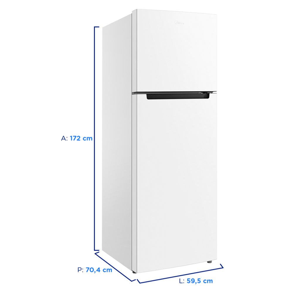 Geladeira Midea 410L Cycle Defrost Duplex MDRT554EV — foto 3