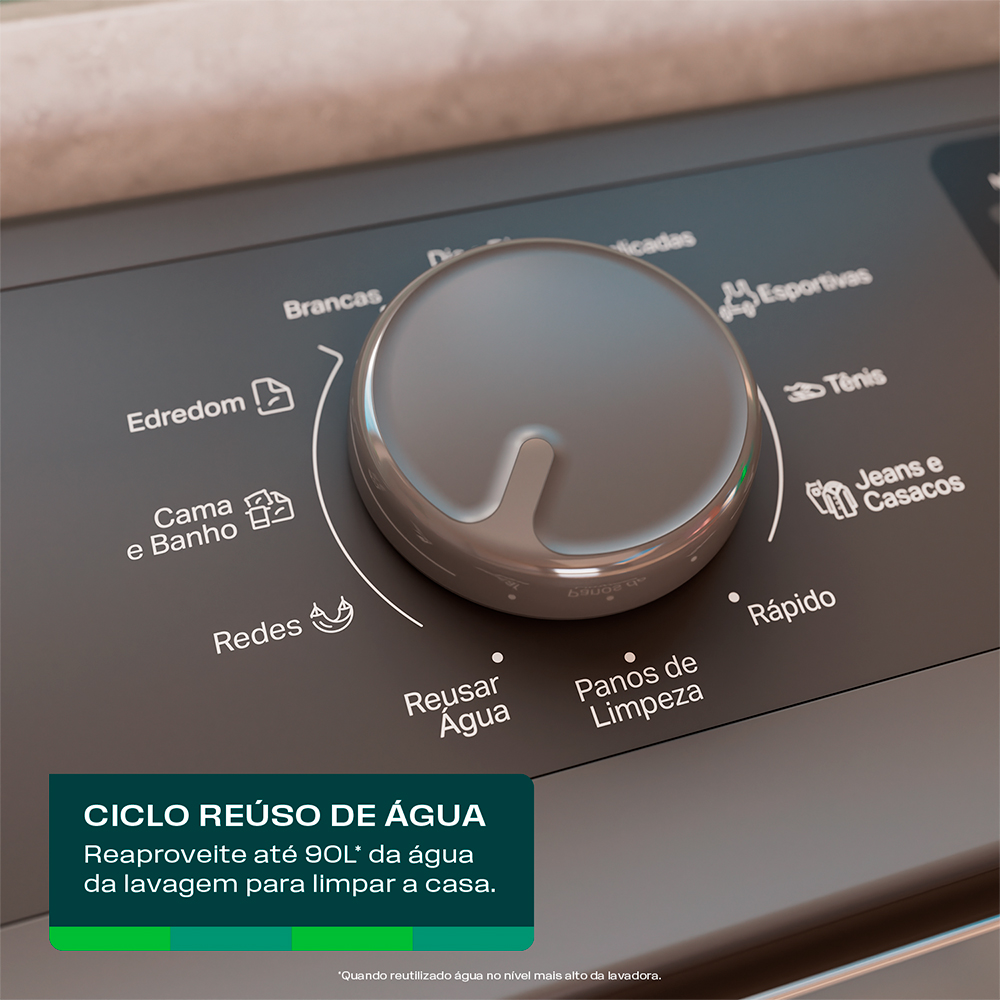 Máquina de Lavar Consul 16kg Automática CWN16AB — foto 12