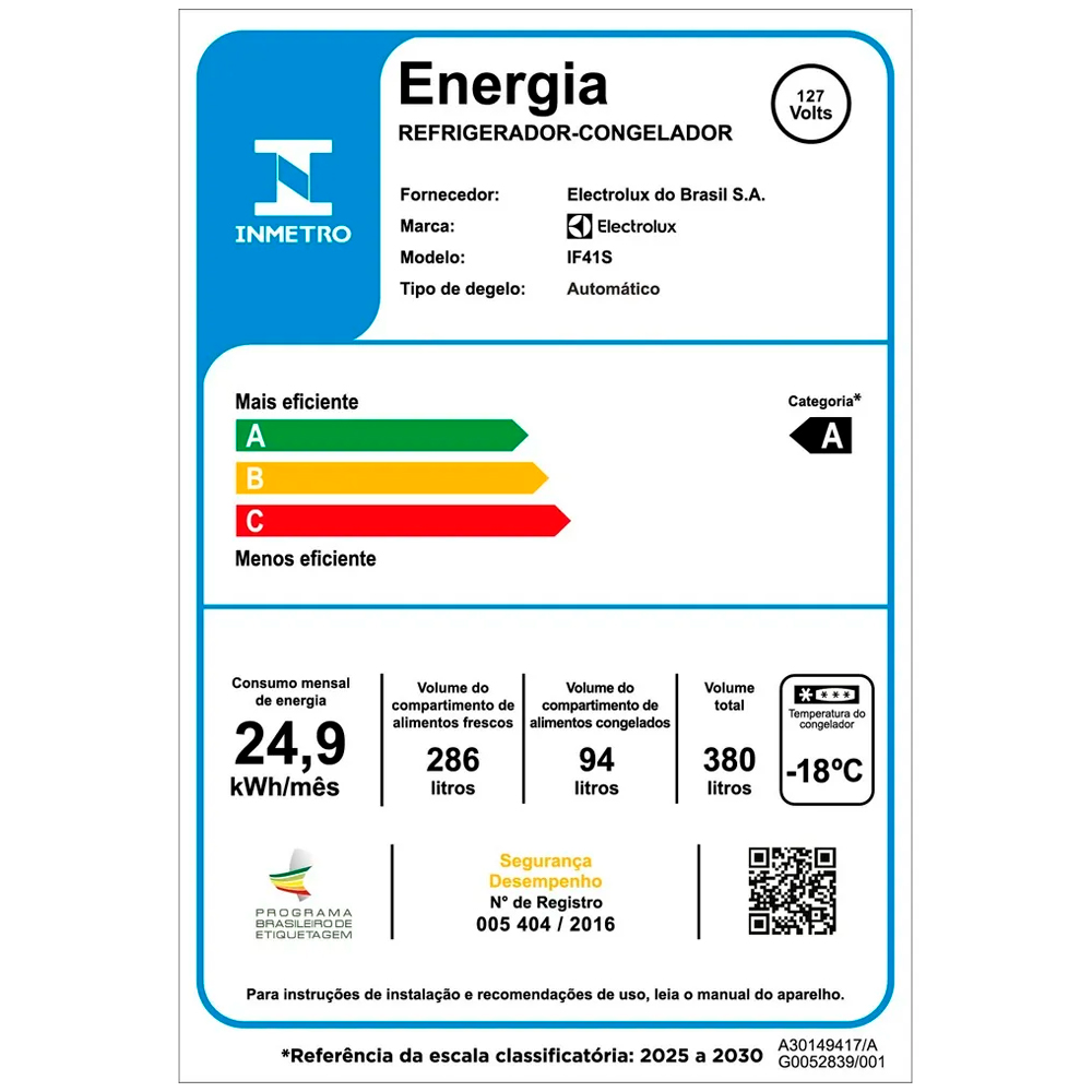 Geladeira Electrolux 380L Frost Free Duplex IF41S — foto 9