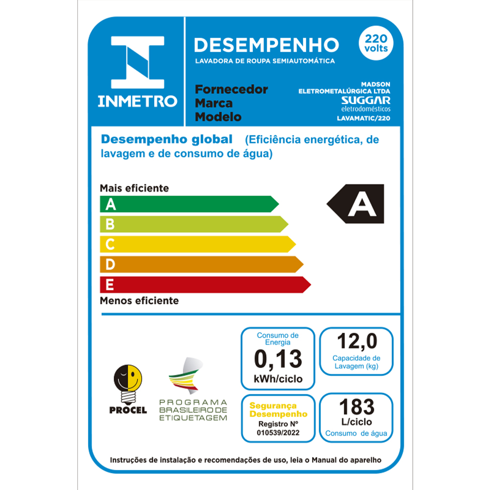Tanquinho Suggar 16kg Lavamatic LC162 — foto 12