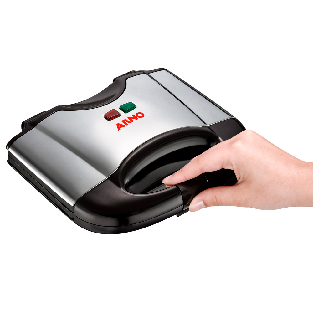 Grill Sanduicheira Arno Inox Antiaderente SACS 700W — foto 8