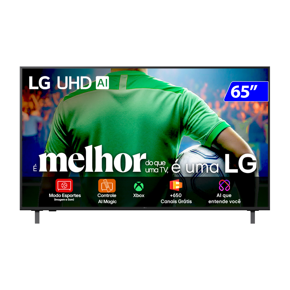 Smart TV LG 65" 4K Wi-Fi WebOS Filmmaker Mode 65UA8550PSA