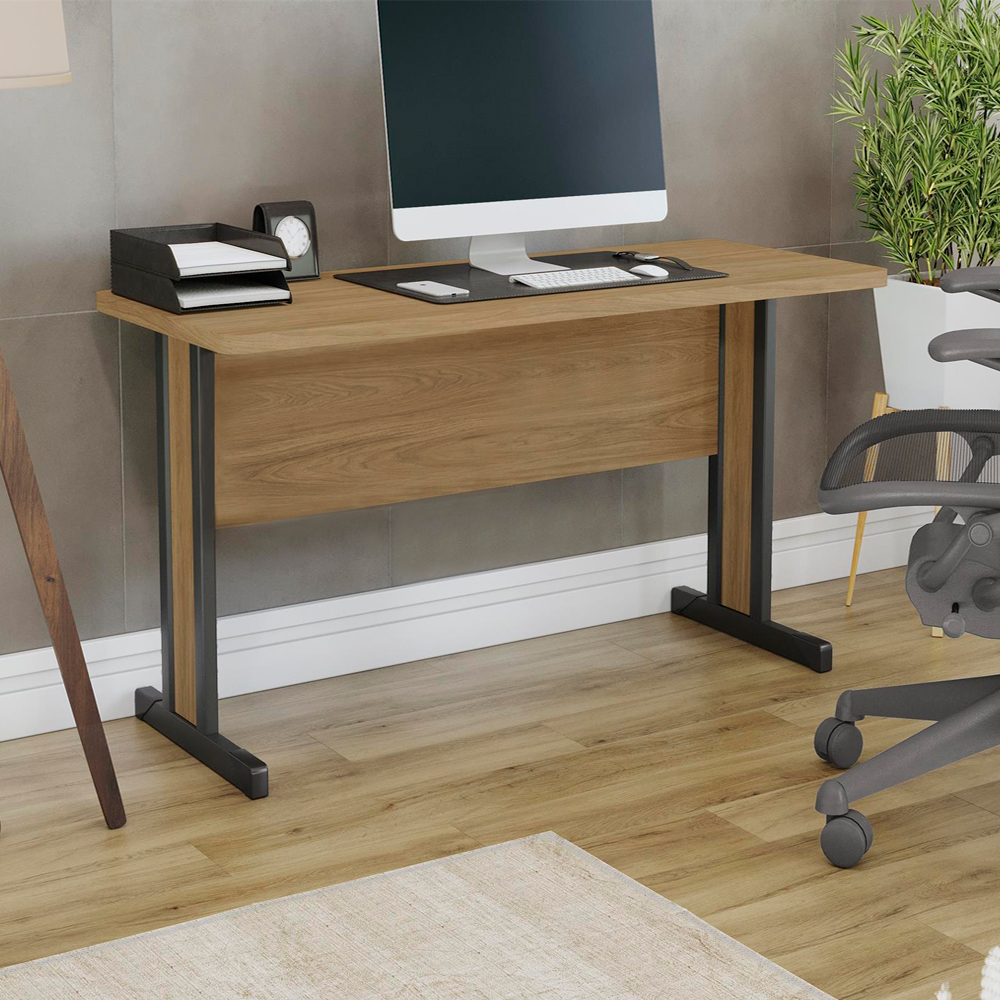 Mesa de Escritório Kappesberg Secretária MDF e MDP