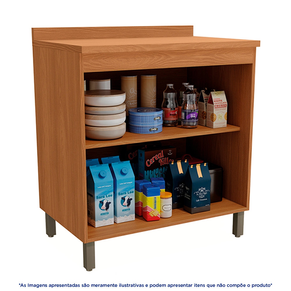 Balcão Kappesberg Maxxi 80cm MDP com Tampo — foto 4