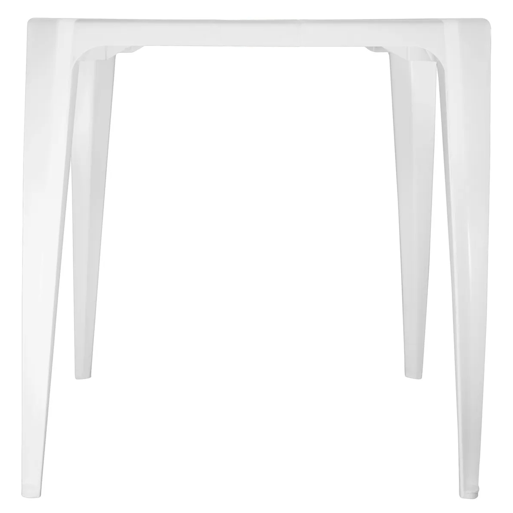 Mesa Quadrada de Plástico Mor 70x70cm - Suporta até 30kg — foto 3