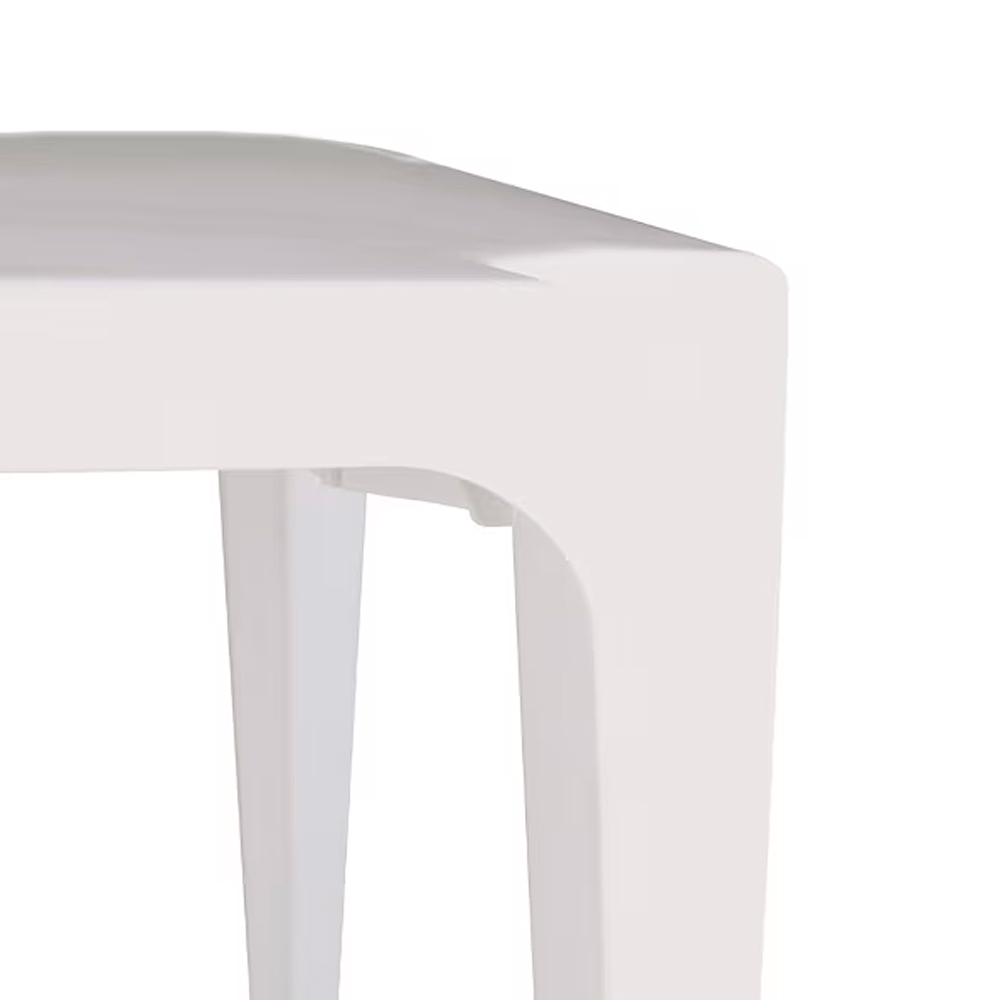 Mesa Quadrada de Plástico Mor 70x70cm - Suporta até 30kg — foto 5