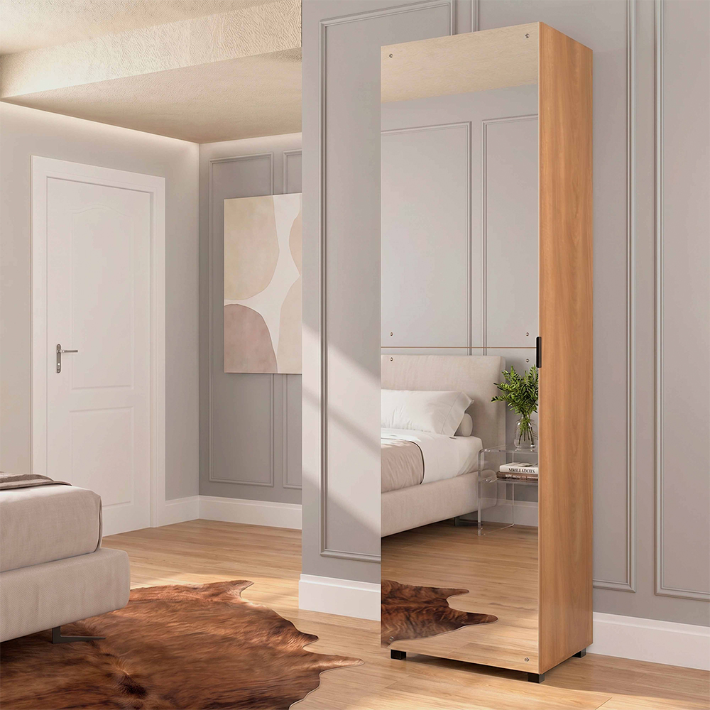 Sapateira 1 Porta com Espelho Versa Home - Telasul — foto 10