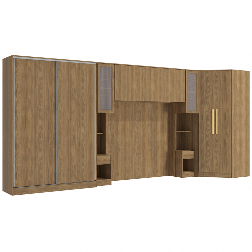 Quarto Modular Kappesberg Ágata - 06 Peças com 10 Portas — foto 3