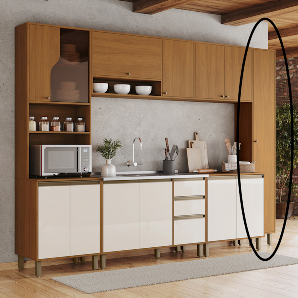 Paneleiro Henn Venaly MDP e MDF 1 Porta 220 cm — foto 7