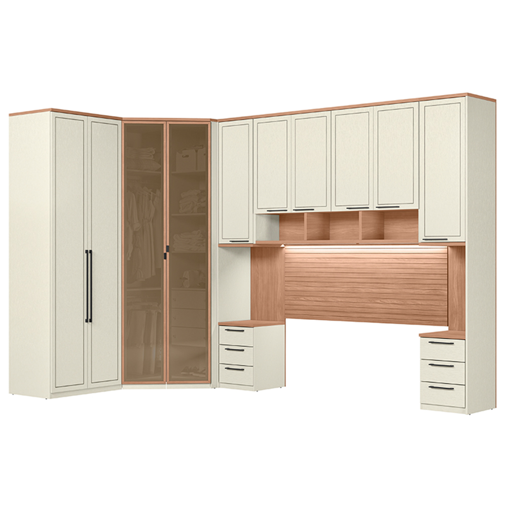 Quarto Modular Santos Andira Doce Vida 6 Peças — foto 3
