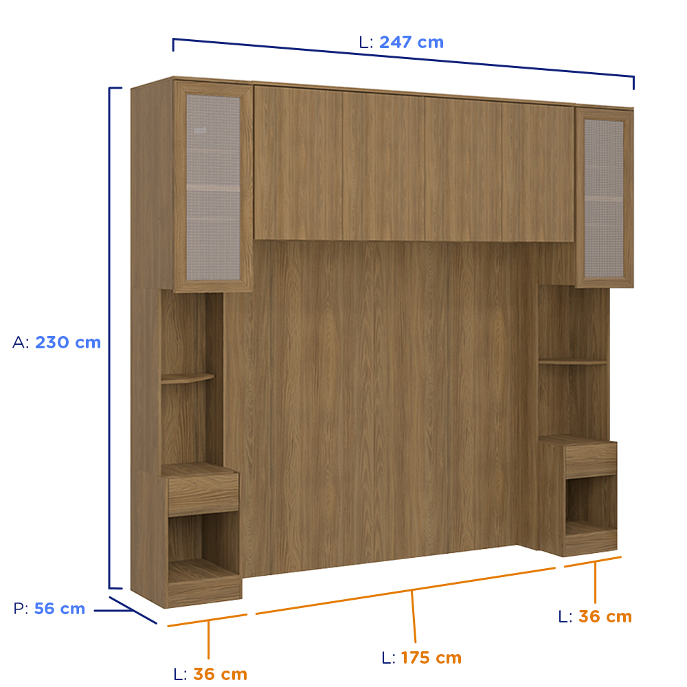 Roupeiro Modulado Kappesberg Ágata 4 Peças — foto 3