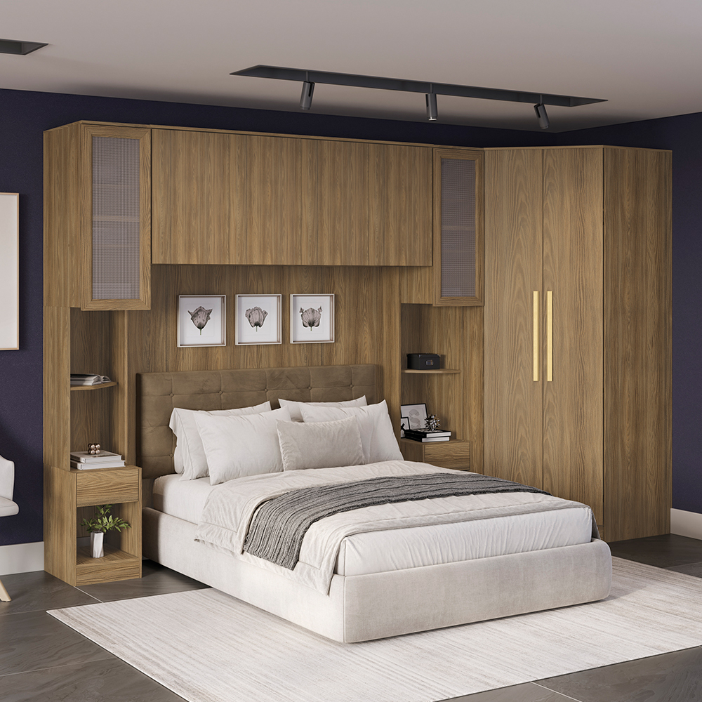 Quarto Modular Kappesberg Ágata 5 Peças